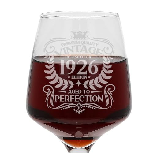 Verre à vin 1926 grand format pour table festive d'anniversaire