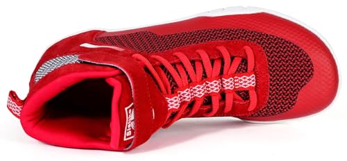 Image of Sisttke Mens Wrestling Shoes Boxing Shoe Wide | Wide Width Zero Drop Sole,Weightlifting,Powerlifting,Bodybuilding,Fitness,Lightweight,Non-Slip,for Competition & Training