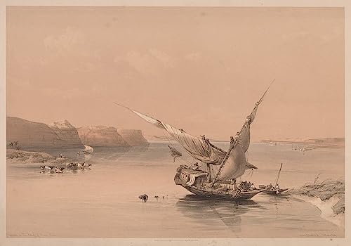 Poster Egypte et Nubie Louis Haghe idée cadeau originale pour passionné d'histoire