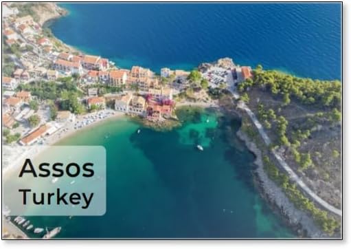 Playa De Assos Behramkale Fridge Magnet