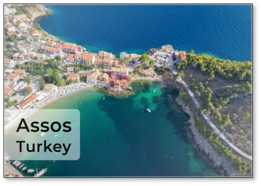 Playa De Assos Behramkale Fridge Magnet