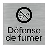 panneau interdiction de fumer dans les parties communes PLUSIEURS FORMATS DISPONIBLES - Différentes formes de plaques de porte existent pour une signalétique d'affichage adaptée à vos besoins : disque rond en ? 76 mm, ? 83 mm, format rectangle 170 x 50 mm, format carré 150 x 150 mm... Les tailles sont susceptibles d'évoluer selon la disponibilité des matières et du motif.