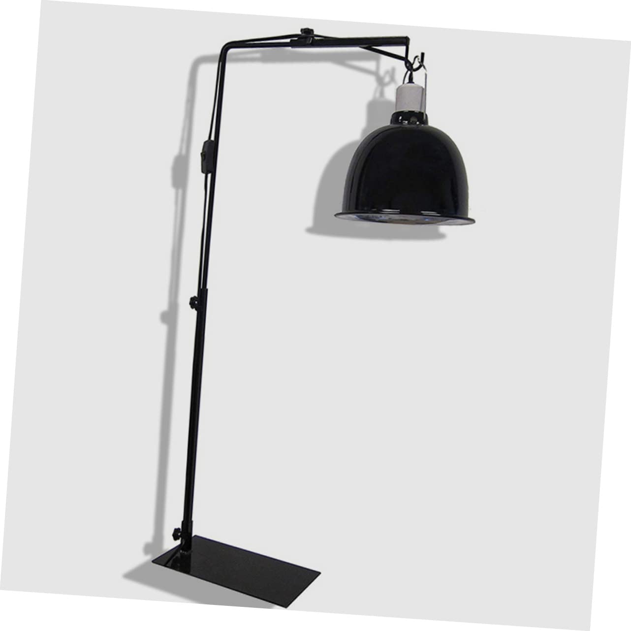 Abaodam Supporto Efficiente in e per Metallo Rettili Riscaldante Lampada da Nero Dissipazione del Calore e Protezione Contro Scottature per Terrari e Animali Compagnia