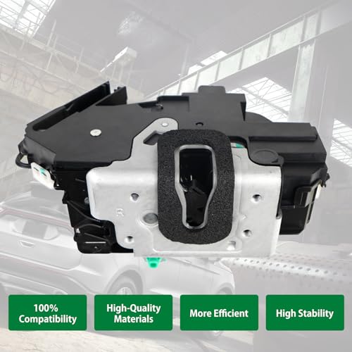 Image of Front Right Passenger Side Latch Lock Power Door Latch Actuator Compatible with Ford Explorer Mustang F150 Taurus 2009-2019 Lincoln MKS 2009-2012 Replace 9L3Z-5421812-A