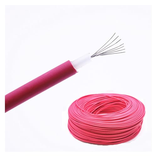 Cavo e filo ad alta tensione a doppio isolamento 3239# 10KV 20KV 30KV 40KV 50KV 22awg0.3mm(5m,10KV-22AWG 0.3mm)