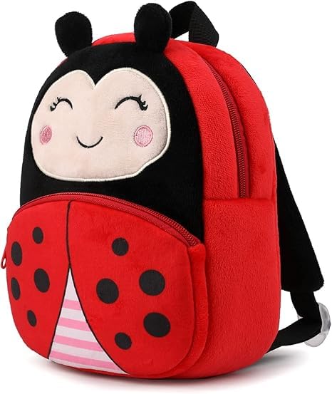 Image of blue tree Cute Kids Backpack Toddler Bag Plush Animal Cartoon Mini Travel Bag for Baby Girl Boy 1-6 Years, Ideal for Gifting for Kids