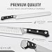 Cutluxe Carving Knife Set for BBQ & Brisket – Razor Sharp German Steel Slicing and Boning Knife for Meat Cutting, Full Tang & Ergonomic Handle, Grilling Gifts for Men – Artisan Series