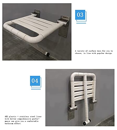 Barre d'appui pour douche sécurisée et siège ergonomique ABS - 6
