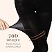 MANZI Women's 2-6 Pairs Opaque Control-Top Tights 70 Denier