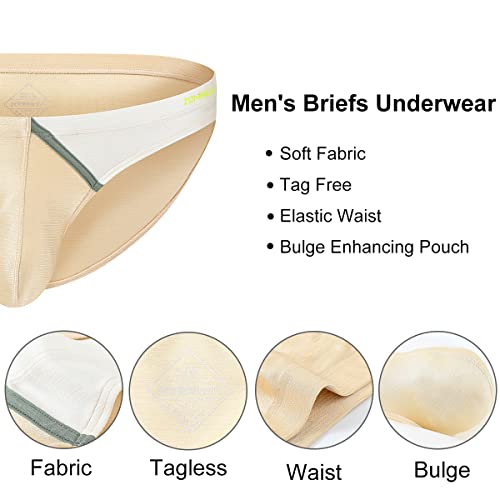 Mens Underwear Briefs Men's Briefs Sexy Bulge Enhancing Ball Pouch Low Rise Mens Bikini Underwears Underpants3