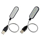 Protection Oculaire Avancée：Équipée de puces LED de haute qualité, cette lampe clavier diffuse une lumière douce et uniforme sans scintillement ni éblouissement. Elle réduit efficacement la fatigue oculaire lors de longues sessions devant l'écran, offrant une expérience visuelle saine et apaisante