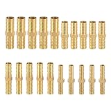 20 Stück Schlauchverbinder Schlauch Verbindungsstück Messing Schlauchverbinder...