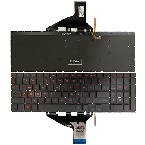 Teclado retroiluminado HP 15-DH TPN-Q211 para escribir de noche