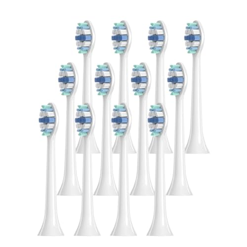 ���u���V�̃u���V�w�b�h�APhil Soni HX3 HX6 HX9�V���[�Y HX3210 3211 6150 6500 6510 6530 9342 6730 9312 9372care Ips�ɑΉ�(HX9034P-12Pcs)