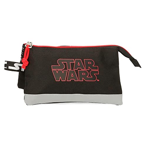 Ya en mundofriki.es: Star Wars Space Mission Estuche Triple Negro 22x12x5 cms Poliéster
