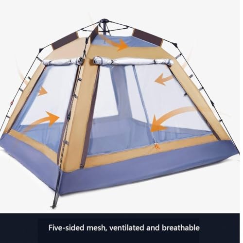 Carpa automática impermeable para 3-4 personas miniatura 5