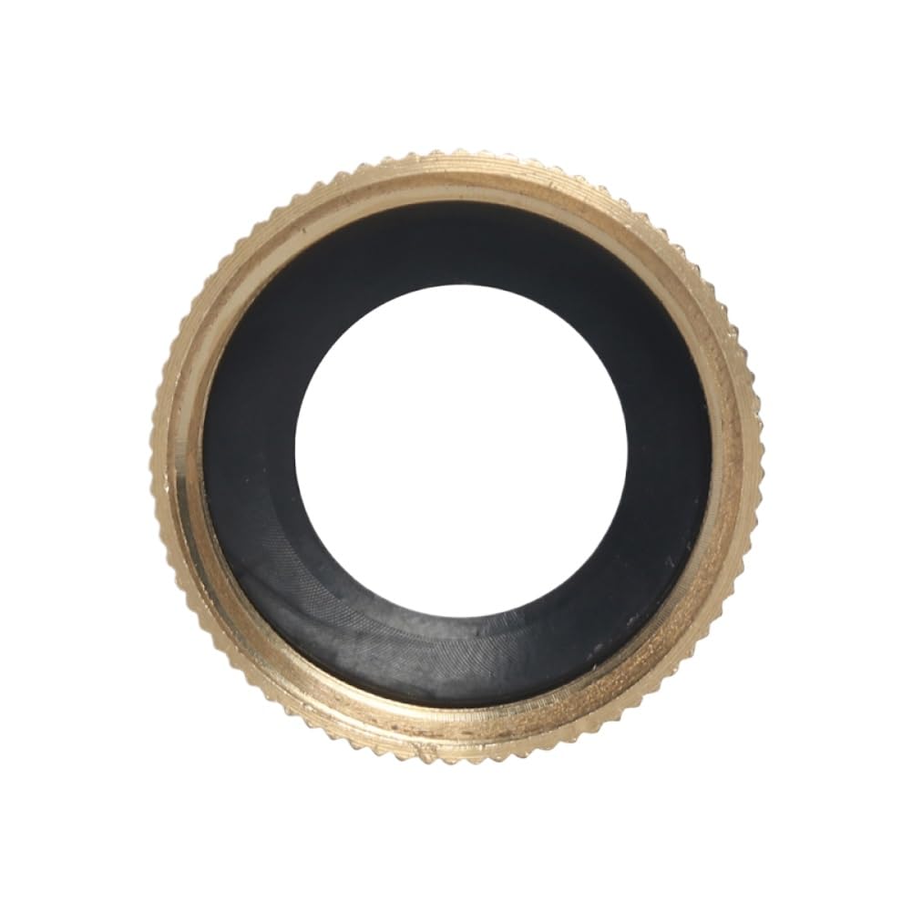 Adaptador de manguera giratoria hembra a hembra de 3/4 pulgadas, conexión rápida de 1/2 pulgadas a 3/4 pulgadas, Compatible con grifo Exterior RV