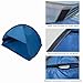 Sun Shade for Head, Mini Beach Sun Shade Portable Folding Sun Shade with Phone Bag (70X50X45cm)