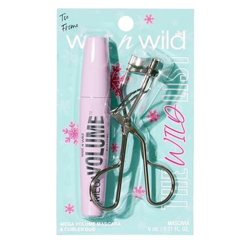 wet n wild The Wild List Mega Volume Mascara and Curler Duo | Holiday Gift Sets | Stocking Stuffers wet n wild The Wild List Mega Volume Mascara and Curler Duo | Holiday Gift Sets | Stocking Stuffers