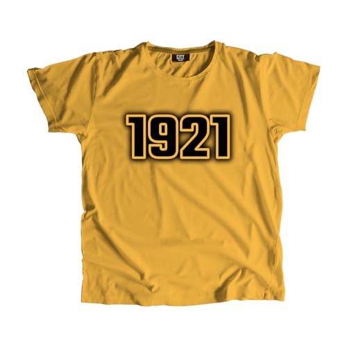 T-shirt 1921 idée cadeau anniversaire original coupe mixte