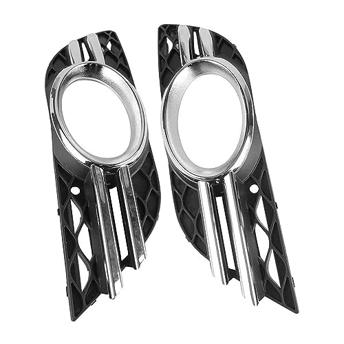 Grille de phare antibrouillard ABS antichoc et cadres chromés A2118851174