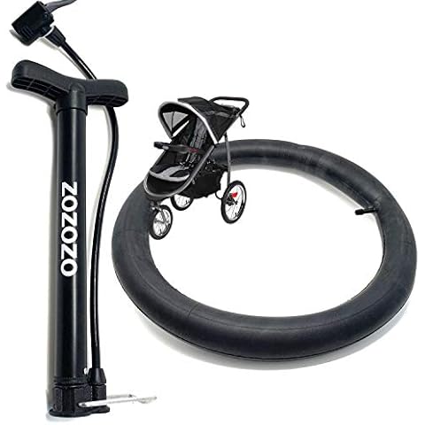 Stroller Tire Pump & Tube Replacement for Graco Jogging Strollers Rear Tubes for Graco Joggers Cover