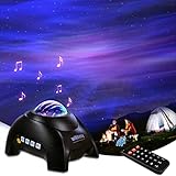 Star Projector,Galaxy Night Light Projector with Remote Control, Night Light Aurora Projector for...