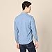 Amazon Essentials Men's Slim-Fit Long-Sleeve Denim Shirt with Snap Buttons, Light Blue, XX-Large