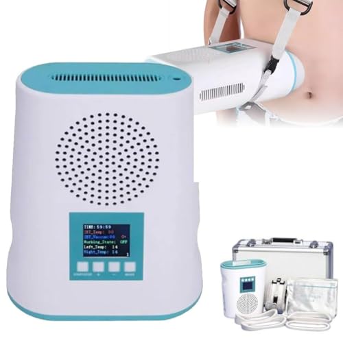 KIUYTOPNV Máquina de Adelgazamiento por criolipólisis, Dispositivo de Belleza for Esculpir Abdomen, Cintura, Muslos, Brazos, papada y más.