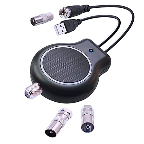 Amplificador de señal de instalación rápida, amplificador de señal de antena de TV HD FM DVB USB 32DBI