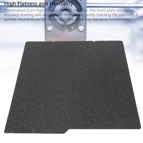 Lit d'impression S1 PEI flexible lisse 264x276mm pour imprimante 3D
