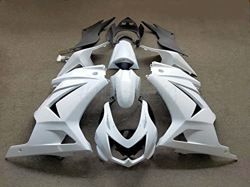 KawasakiNinja250r EX250k用バイク用ブラックカウル2点純正 08-12 JBK-EX250K カワサキ ニンジャ 250R フルカウル・外装