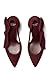 kate spade new york Women's Bunnie Suede Pump, Dark Merlot, 9
