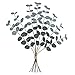 HomeRoots Multi 100% Metal Blue Ombre Eucalyptus Bouquet Wall Decor