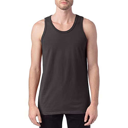 Image of Hanes Men's Originals Garment Dyed Tank, 100% Cotton Tanks For Men, Sleeveless Cotton Shirts