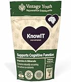KnowIT Brain Supplement | Memory Loss Enhancer | Cognitive Function Control | Powerful Brain Support | Memory Supplement | Mental Performance Supplement | Mind Focus Capsules | UK Made.