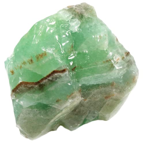 Pachamama Essentials Natural Calcite Rough - Healing Crystal Large 1'-2' 1 pc (Green)