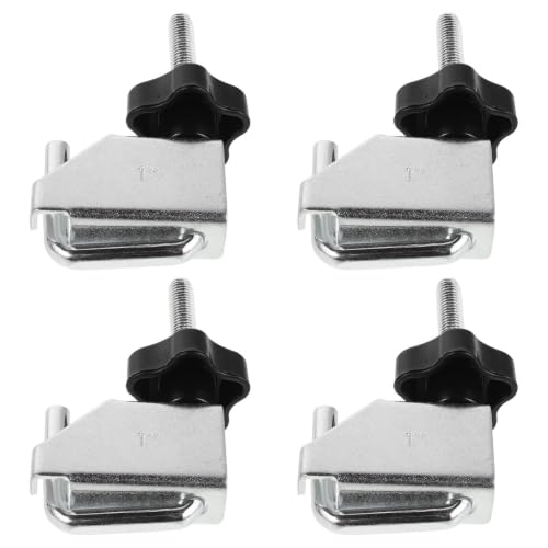 Abrazaderas de manguera Alasum para radiador y tubos automotrices de aleación y plástico 4 uds
