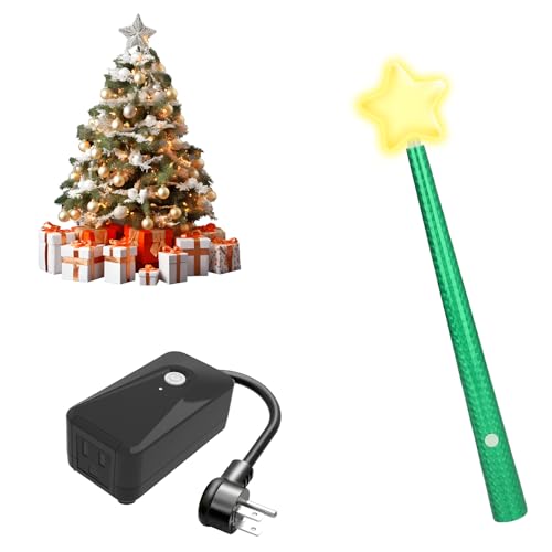 Christmas Tree Remote Control Outlet With Music for Decorative String