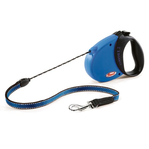 Flexi Comfort 2 Medium Retractable Cord Dog Leash Blue w/Black Amazon.in Pet Supplies