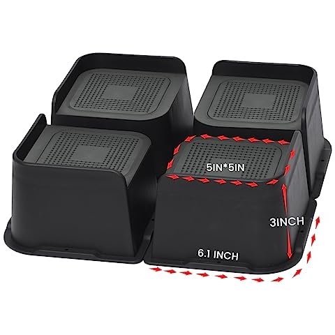 MYMULIKE Heavy Duty Bed Risers Cover