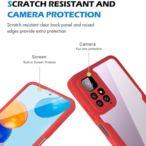 ILING Trasparente Case for Xiaomi Redmi Note 11 / Redmi Note 11S 4G - Image 4