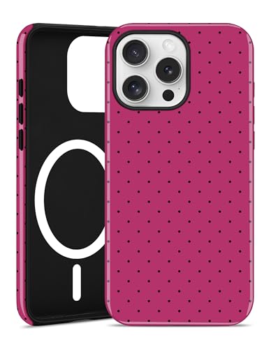 Coque MagSafe iPhone 13 Pro Max à pois magnétiques en TPU souple antichoc