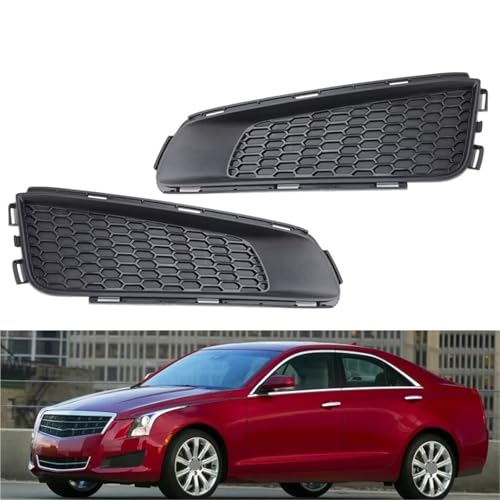 Cubierta de luz antiniebla delantera con acabado OEM para Cadillac ATS modelos 2013 2014 3