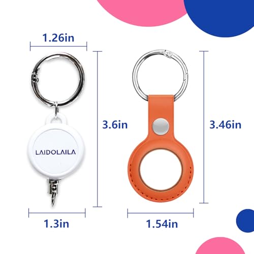 Porte-médaille rétractable anti-perte avec câble en acier - 5