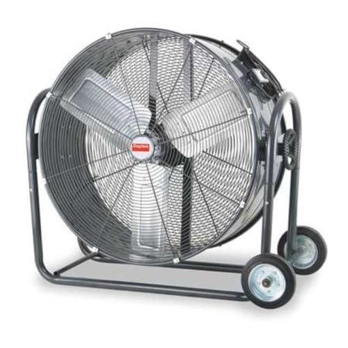 Dayton Standard Duty Air Circulator, Floor Mount, 30 in Blade Dia, 115V, 4,700/6,900 cfm, Non-Oscillating - 1 Each