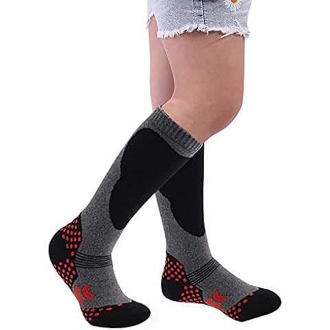 ZYXTLY Chaussettes de Ski Enfant Cover