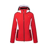 Ski Alpin KJUS Women Formula Jacket Rot, Damen Merino Regenjacke, Größe 42 - Farbe Fiery Red - Black