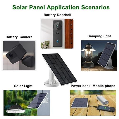 Paneles solares para cámaras IP66 para evitar cortes de luz en videoportero 6