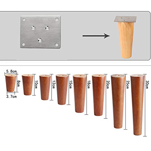 Patas de mesa y sofás en madera para transformar el estilo de su salón 4